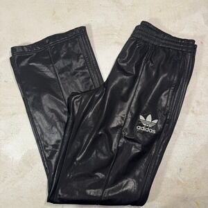 Adidas Chile 62 Track Pants Casual Retro Black Mens Large Y2K